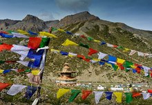 Le pèlerinage de la montagne de Cristal au Népal - © Photo David Ducoin
