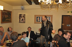 Philippe Fenwick se lance dans le Tamada &copy; Photo Yvon Bo&euml;lle