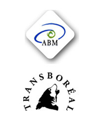 Logos de l'association ABM et de la maison d'&eacute;dition Transbor&eacute;al
