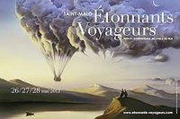 Affiche du festival Etonnants Voyageurs 2012