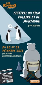 Affiche de la 5e &eacute;dition du festival du film polaire et de montagne