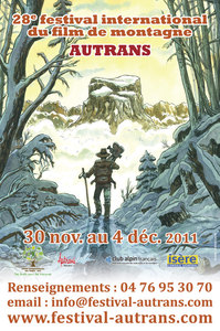 Affiche du 28e Festival International du Film de Montagne d'Autrans