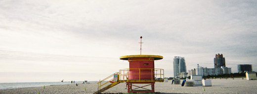 Miami Beach, 8 h du matin © Aurélie Mandon