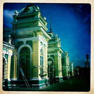 La gare d'Irkoutsk &copy; photo Collectif ZOU