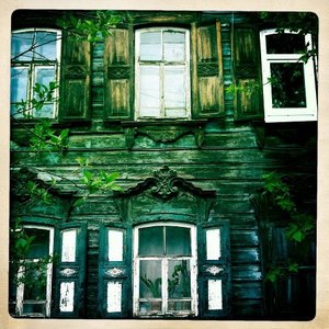 Les vieilles maisons d'Irkoutsk © photo Collectif ZOU