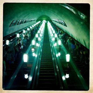 M&eacute;tro de Moscou &copy; photo Collectif ZOU